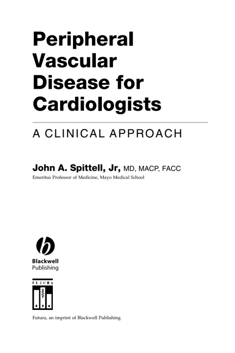 Cover image for book Peripheral Vascular Disease for Cardiologists
