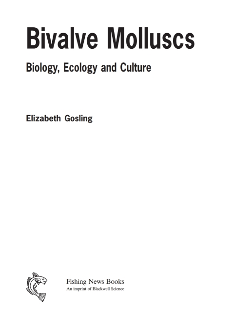 Cover image for book Bivalve Molluscs