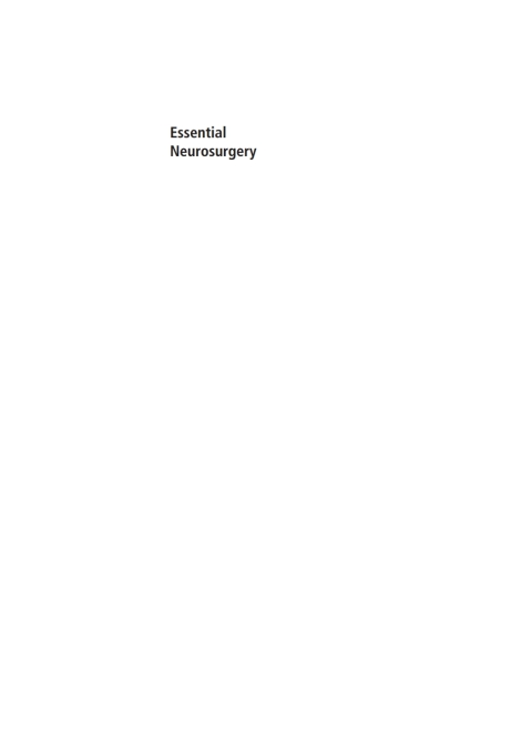 Cover image for book Essential Neurosurgery