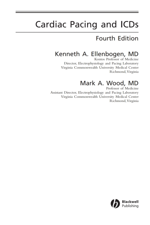 Cardiac Pacing and ICDs 