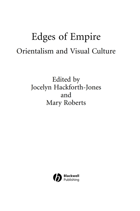 Cover image for book Edges of Empire: Orientalism and Visual Culture