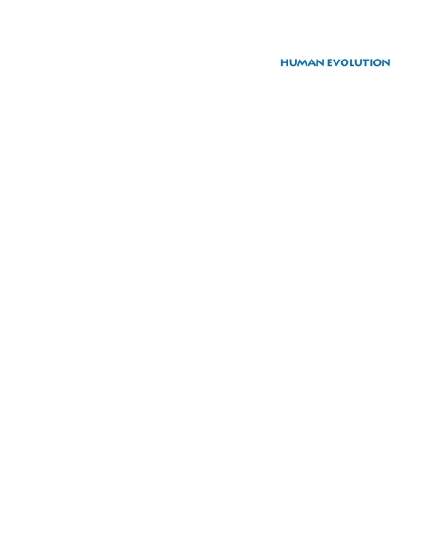 Cover image for book Human Evolution