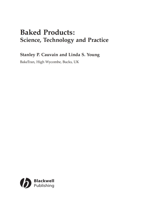 Cover image for book Baked Products