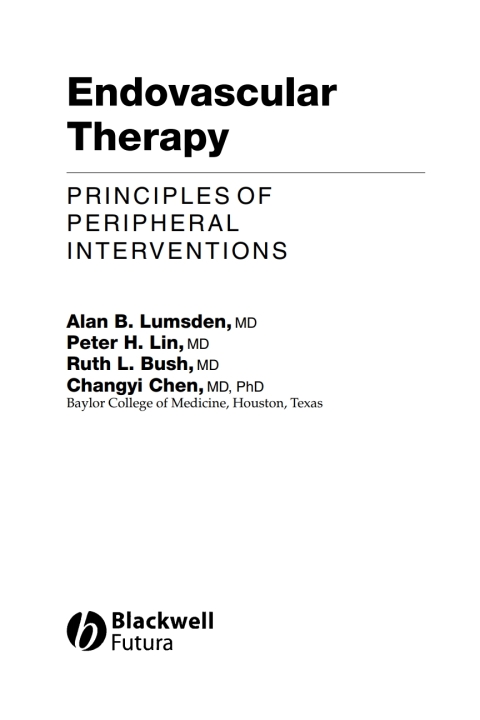Endovascular Therapy: Principles of Peripheral Interventions 