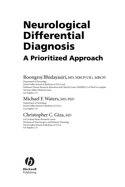 Cover image for book Neurological Differential Diagnosis