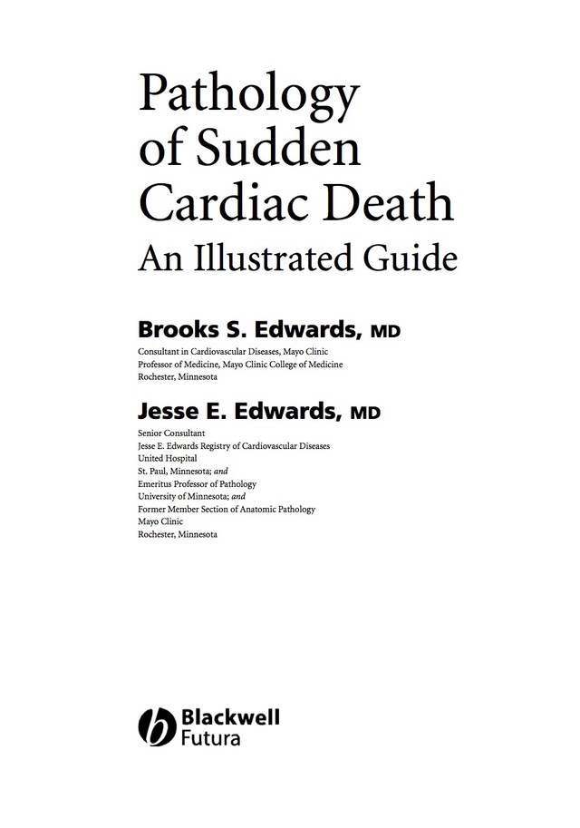 Pathology of Sudden Cardiac Death an Illustrated Guide