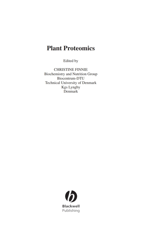 Cover image for book Annual Plant Reviews, Plant Proteomics