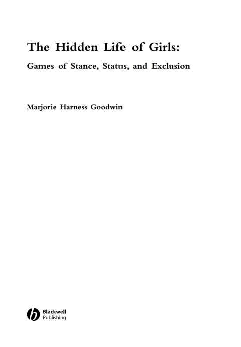 Cover image for book The Hidden Life of Girls