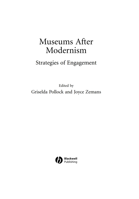 Cover image for book Museums After Modernism