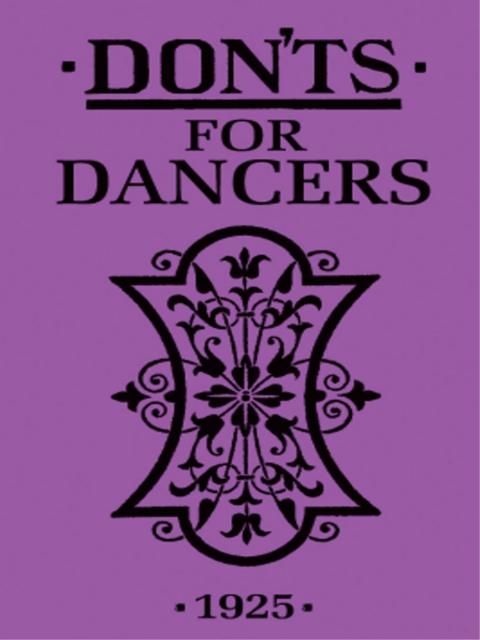Cover image for book Don'ts for Dancers