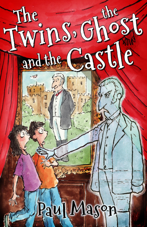 Cover image for book The Twins, the Ghost and the Castle