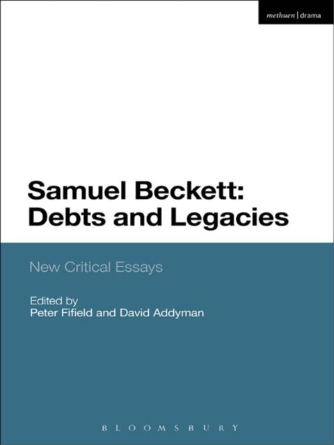 Cover image for book Samuel Beckett: Debts and Legacies