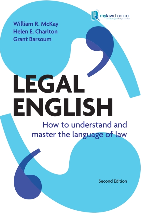 Cover image for book Legal English