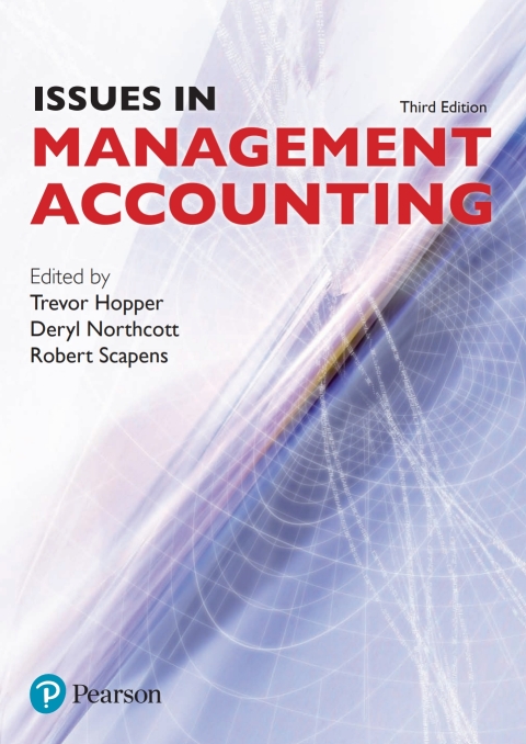 Cover image for book Issues in Management Accounting
