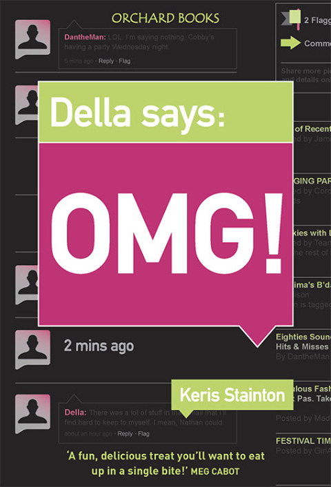 Cover image for book Della says: OMG!