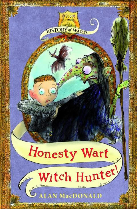 Cover image for book Honesty Wart: Witch Hunter!