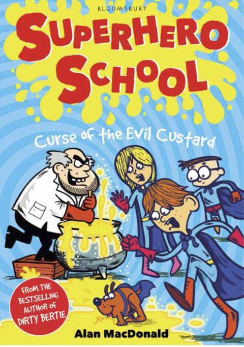 Cover image for book Curse of the Evil Custard