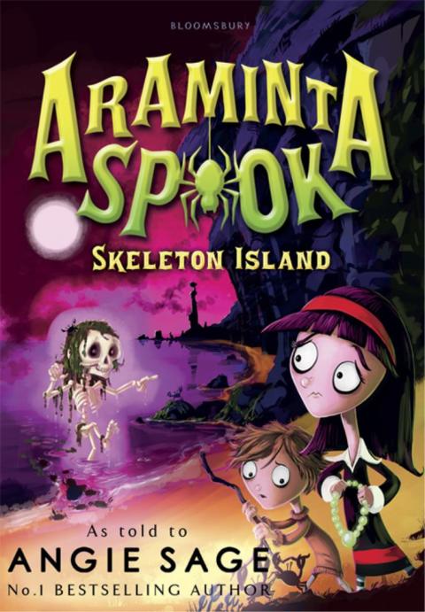 Cover image for book Araminta Spook: Skeleton Island