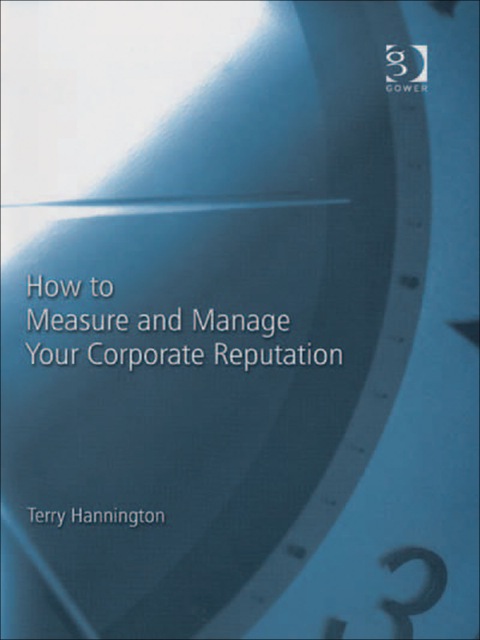 Cover image for book How to Measure and Manage Your Corporate Reputation