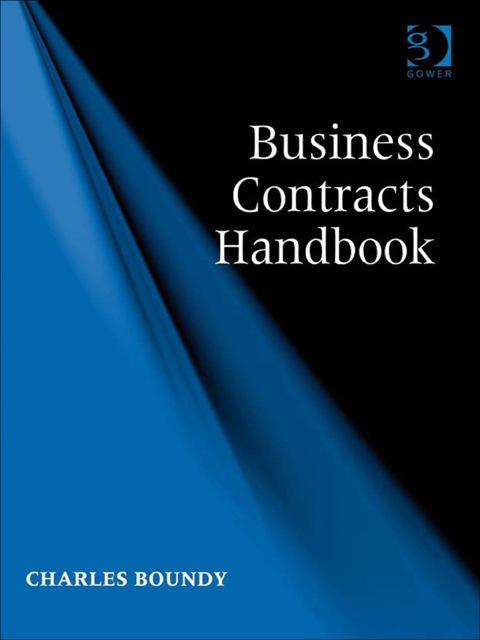 Cover image for book Business Contracts Handbook