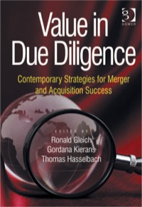 Titelbild: Value in Due Diligence: Contemporary Strategies for Merger and Acquisition Success 9780566089824