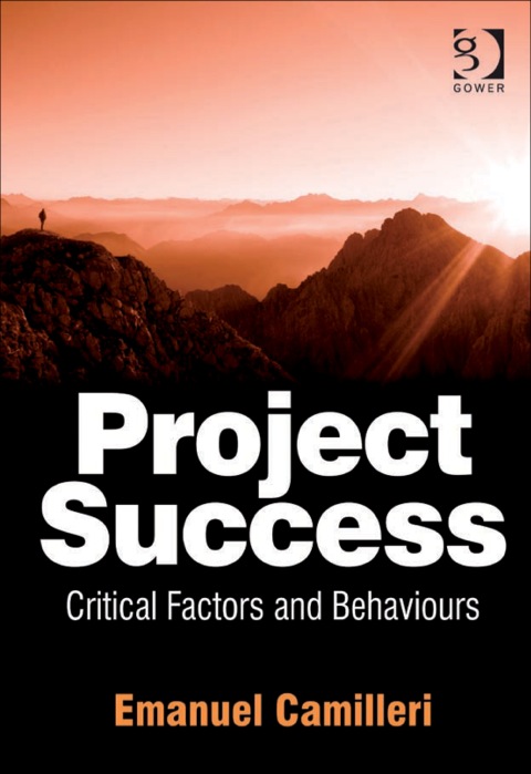 Cover image for book Project Success: Critical Factors and Behaviours