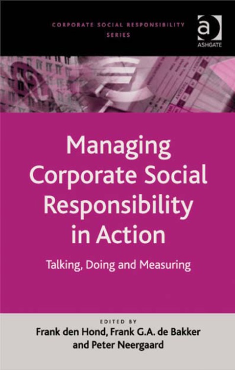 Cover image for book Managing Corporate Social Responsibility in Action: Talking, Doing and Measuring