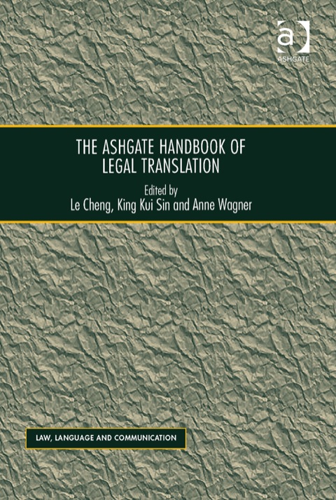 Cover image for book The Ashgate Handbook of Legal Translation
