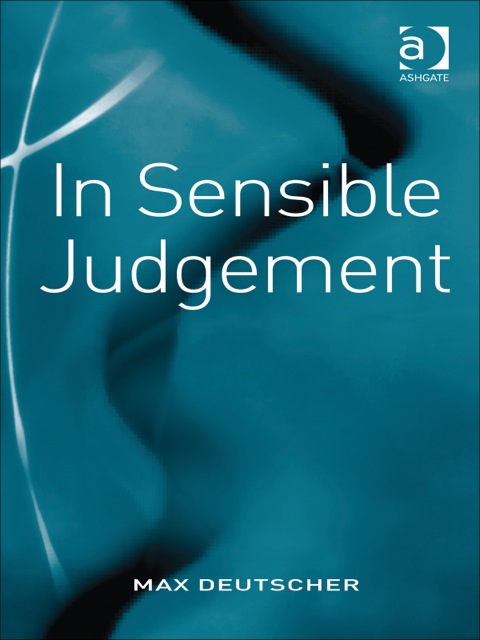 Cover image for book In Sensible Judgement