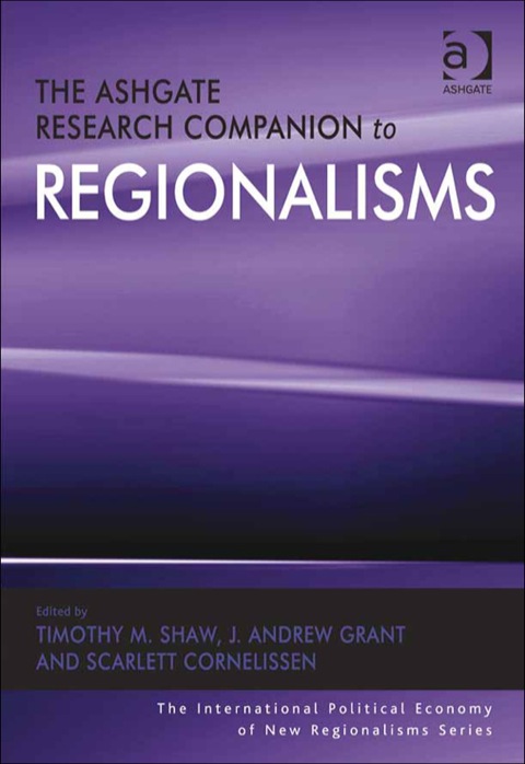 Cover image for book The Ashgate Research Companion to Regionalisms