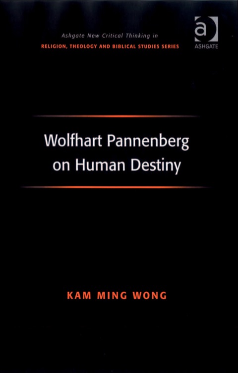 Cover image for book Wolfhart Pannenberg on Human Destiny