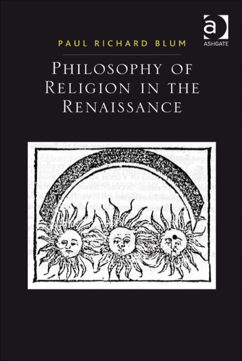 Cover image for book Philosophy of Religion in the Renaissance