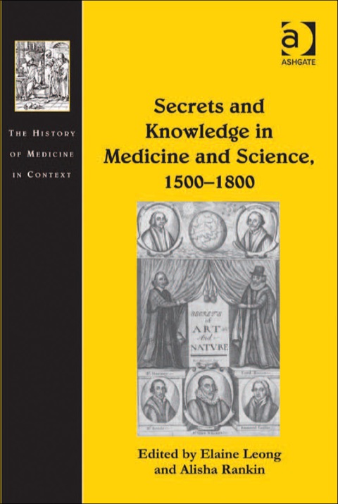 Cover image for book Secrets and Knowledge in Medicine and Science, 1500–1800