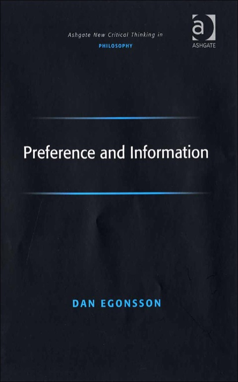Cover image for book Preference and Information