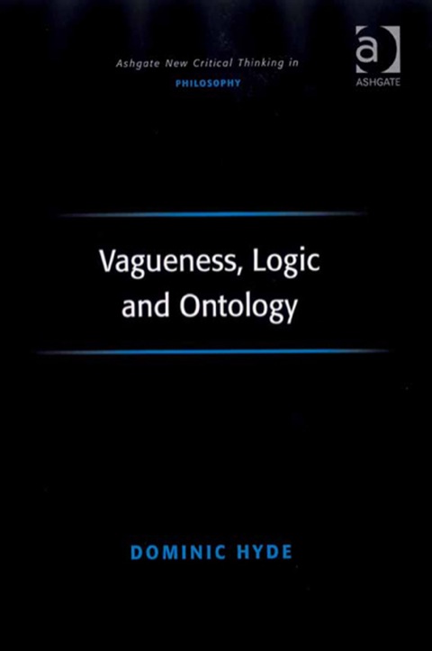 Cover image for book Vagueness, Logic and Ontology