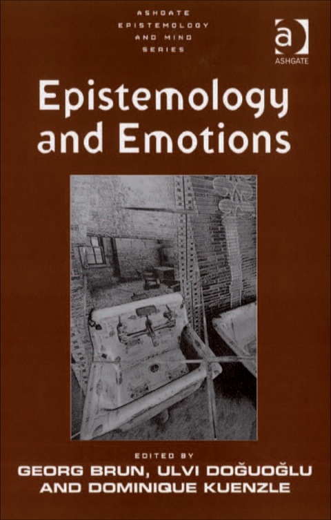 Cover image for book Epistemology and Emotions
