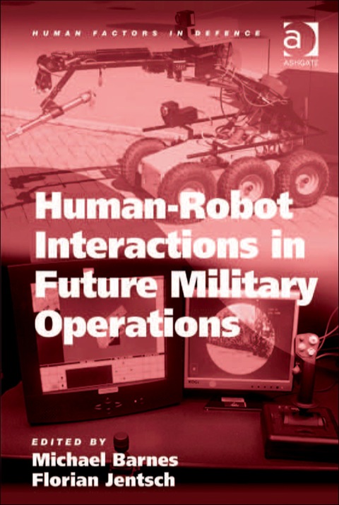 Cover image for book Human-Robot Interactions in Future Military Operations