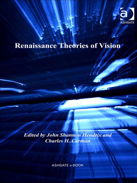 Cover image for book Renaissance Theories of Vision