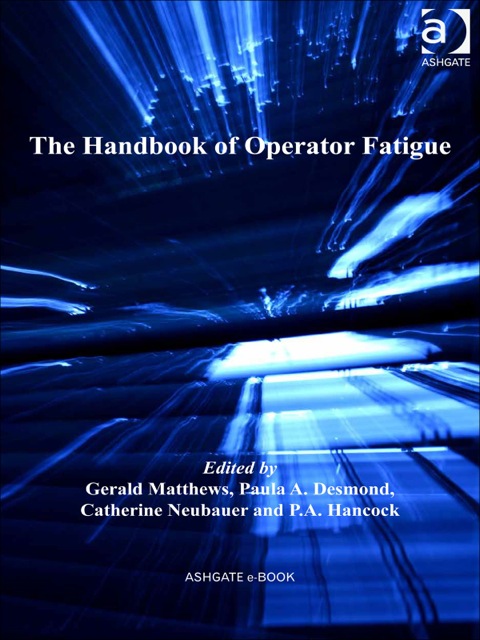 Cover image for book The Handbook of Operator Fatigue
