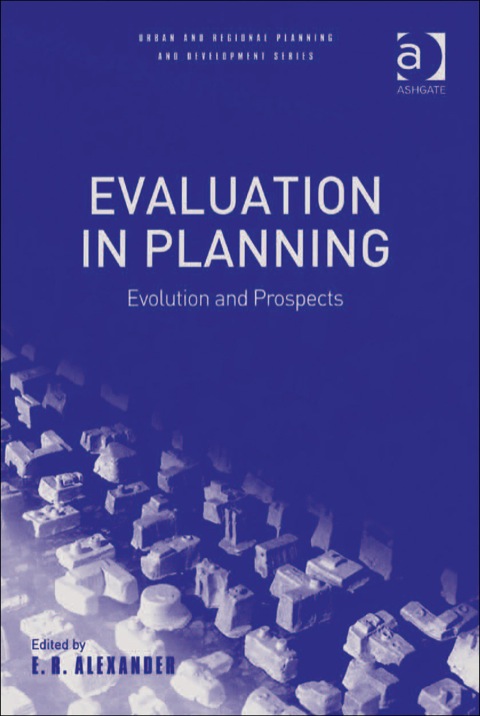 Cover image for book Evaluation in Planning: Evolution and Prospects