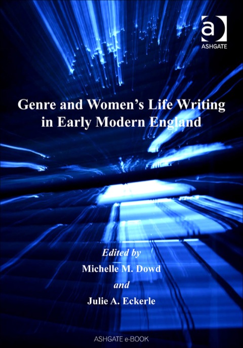 Cover image for book Genre and Women's Life Writing in Early Modern England