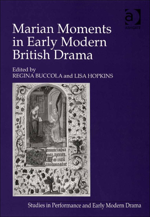 Cover image for book Marian Moments in Early Modern British Drama