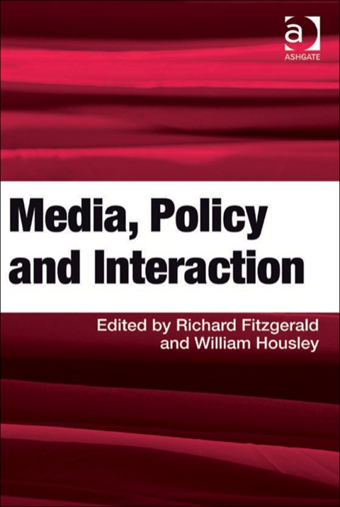 Cover image for book Media, Policy and Interaction