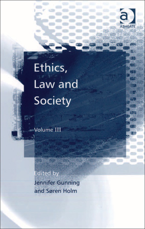 Cover image for book Ethics, Law and Society