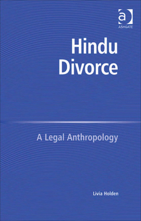 Cover image for book Hindu Divorce: A Legal Anthropology