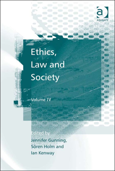 Cover image for book Ethics, Law and Society