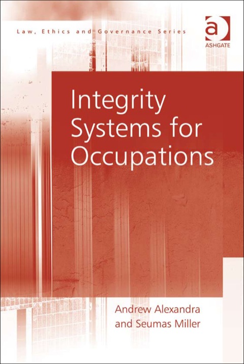 Cover image for book Integrity Systems for Occupations