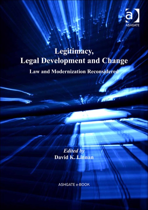 Cover image for book Legitimacy, Legal Development and Change: Law and Modernization Reconsidered
