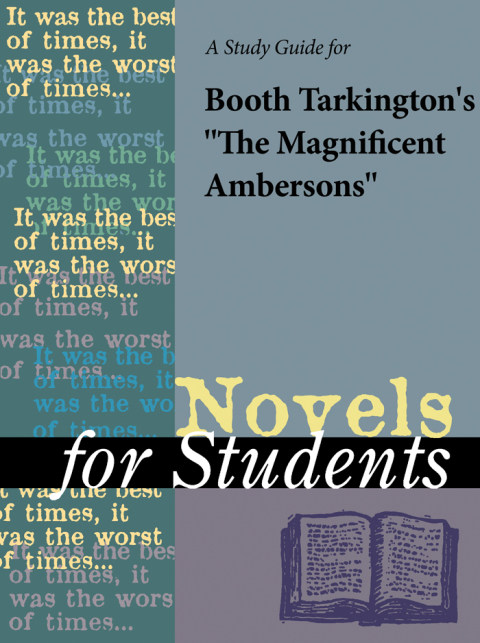 Cover image for book A Study Guide for Booth Tarkington's "The Magnificent Ambersons"