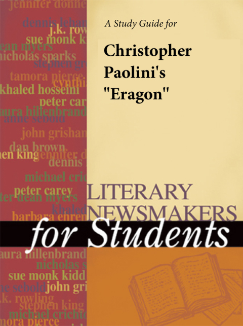 Cover image for book A Study Guide for Christopher Paolini's "Eragon"